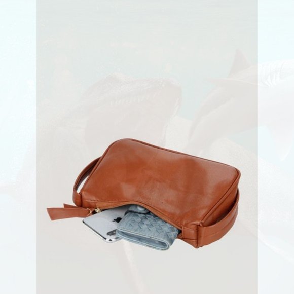 New Shoulder Bag Rust Brown 84 - Picture 2 of 3